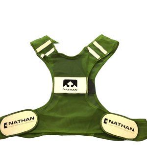 NWT NATHAN Streak Reflective Vest Running Hi Vis Visibility Yellow